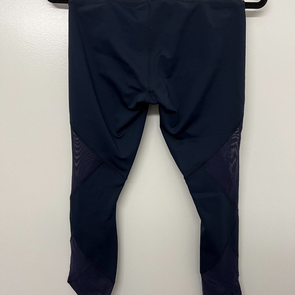 Athleta Leggings with Mesh Panels